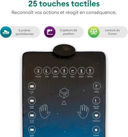 Tapis de Prière Interactif de Chez Pray Ease : Votre compagnon d'apprentissage